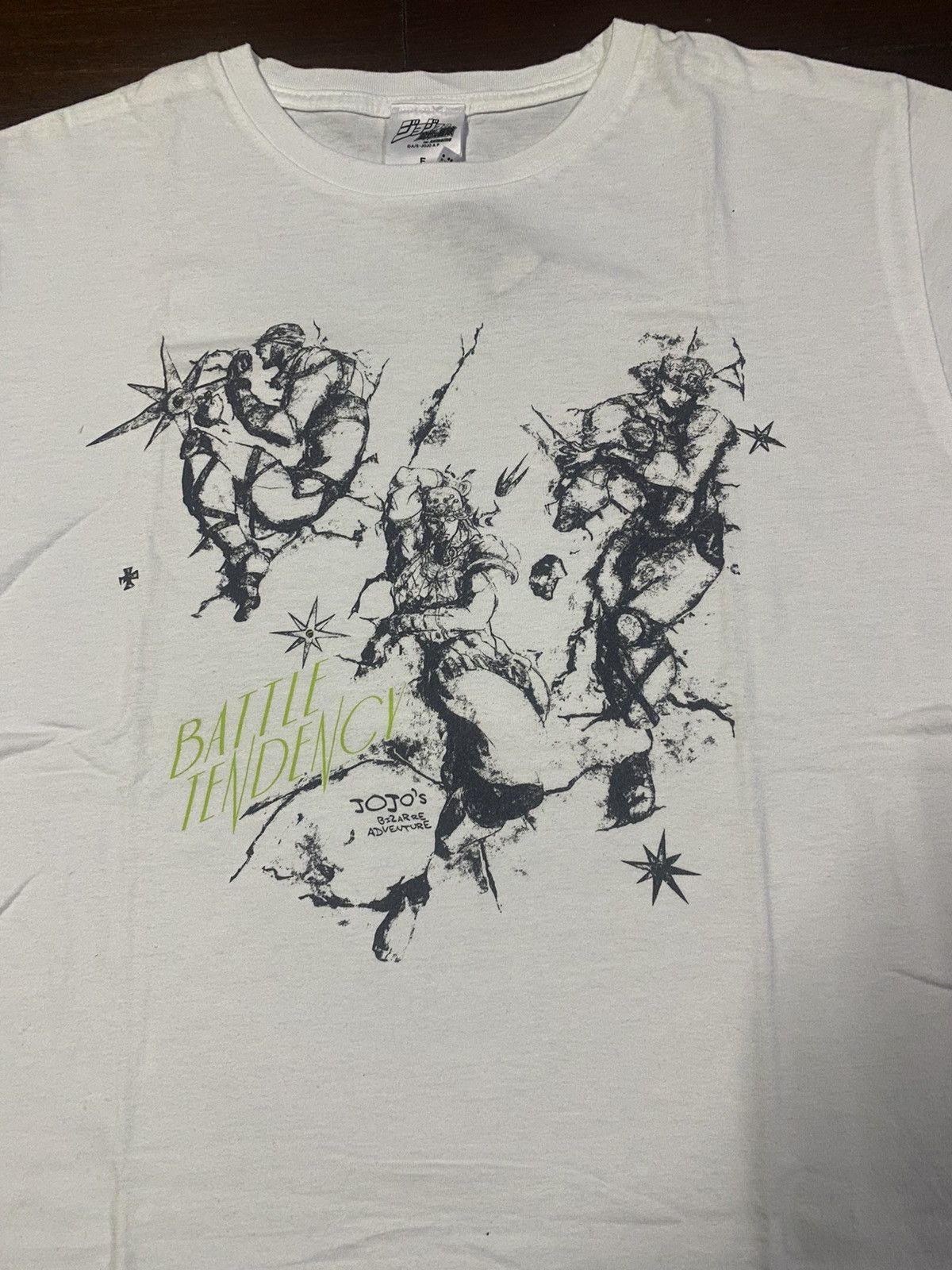 Cartoon Network × Japanese Brand × Vintage Rare!! 90s JOJO'S BIZARRE ADVENTURE BATTLE TENDENCY ANIME Size US M / EU 48-50 / 2 - 1 Thumbnail