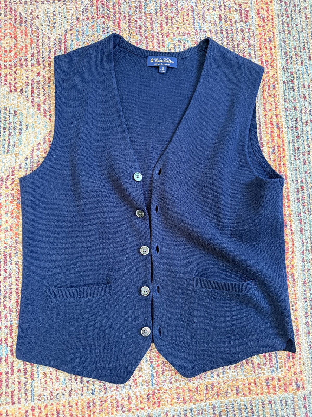 Brooks Brothers Brooks Brothers Supima Cotton Vest Size US M / EU 48-50 / 2 - 1 Thumbnail