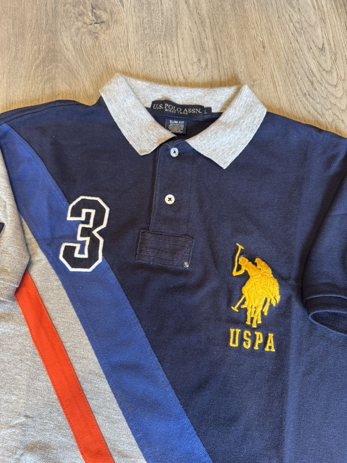 U.S. Polo Assn. U.S POLO ASSN USA SHIRT Size US L / EU 52-54 / 3 - 4 Thumbnail