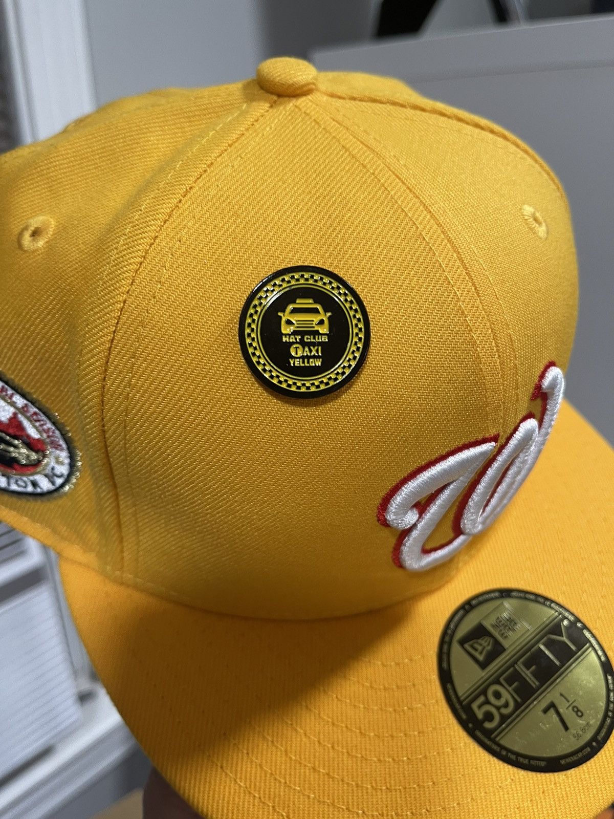 Hat Club Hat Club ‘Taxi Collection’ Nationals Fitted Size 7 1/8 Size ONE SIZE - 2 Thumbnail