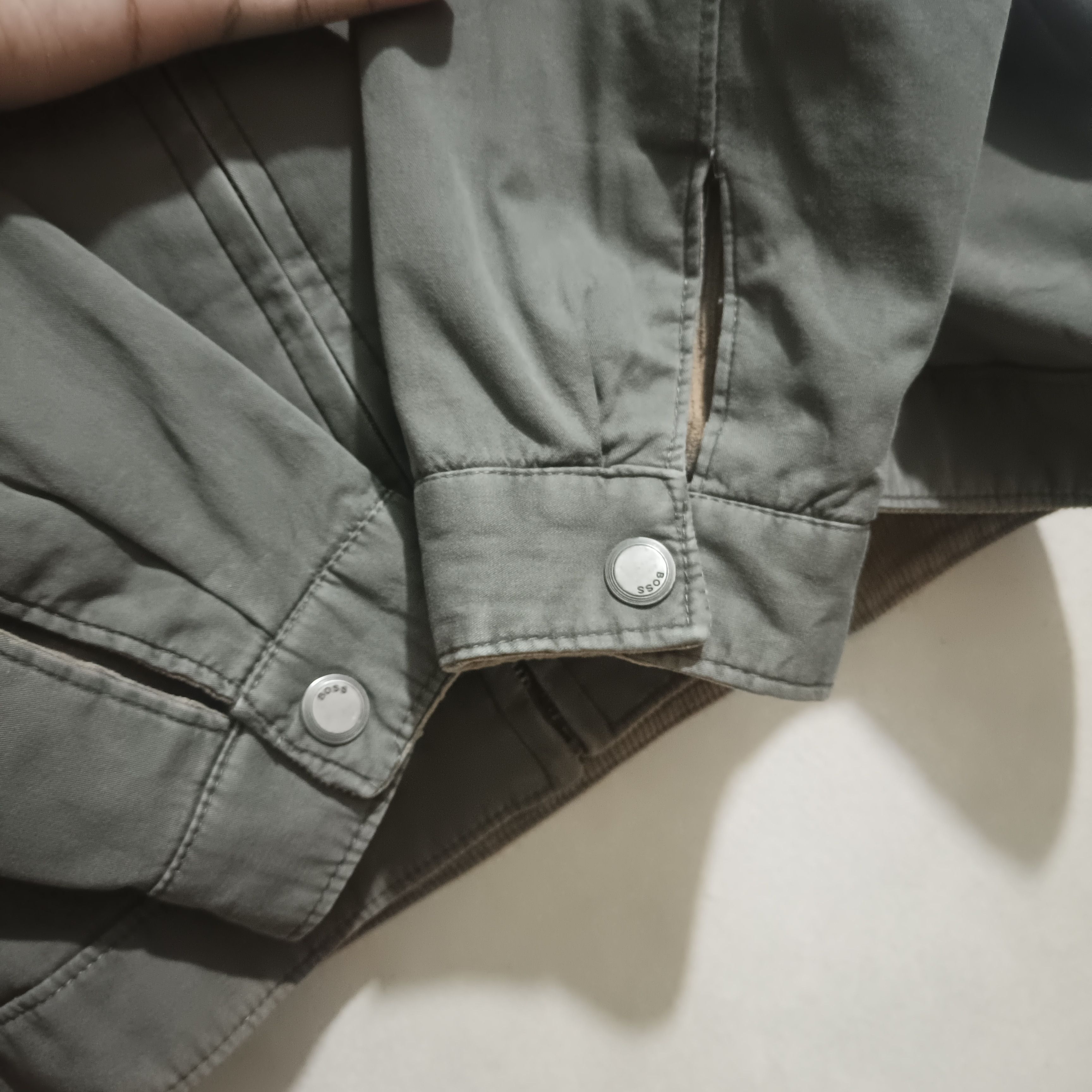 Hugo Boss Boss Reversible Corduroy Detroit Work Jacket Size US XXL / EU 58 / 5 - 4 Thumbnail