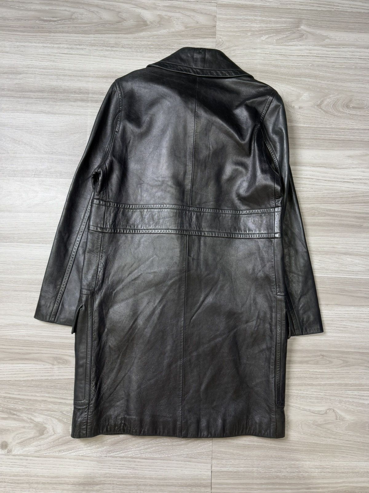 Gucci × Tom Ford Gucci - Tom Ford - Double breasted - Leather Jacket Size US S / EU 44-46 / 1 - 2 Thumbnail