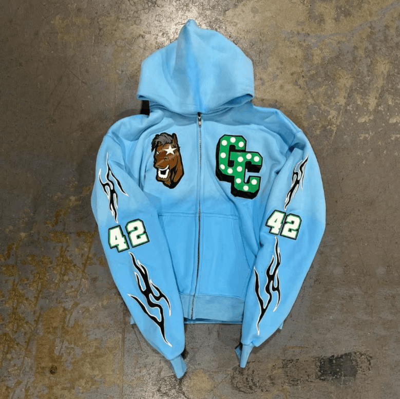 Japanese Brand printed oversized hoodies Size US M / EU 48-50 / 2 - 9 Thumbnail