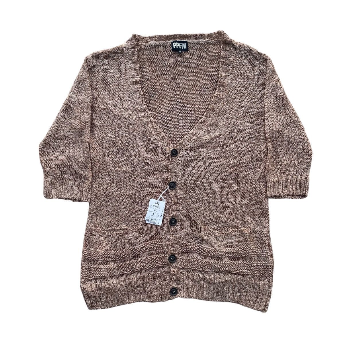 PPFM PPFM Summer Wear Textured Knit Cardigan Size US M / EU 48-50 / 2 - 2 Thumbnail