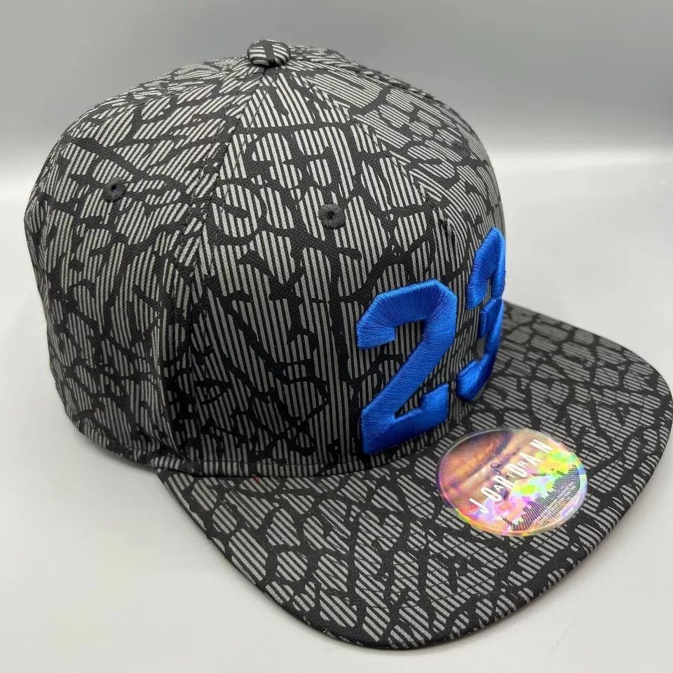 Jordan Brand Air Jordan 23 Hat Men Cement Elephant Jumpman Snap Back Cap Size ONE SIZE - 3 Thumbnail