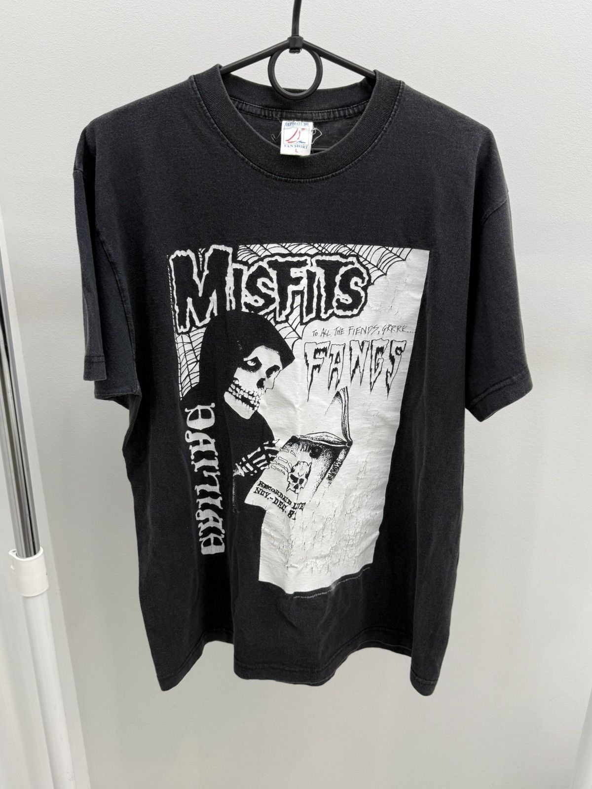 Misfits Vintage 2005 Misfits Evilive Fangs Promo Tee T-Shirt Size US L / EU 52-54 / 3 - 1 Thumbnail