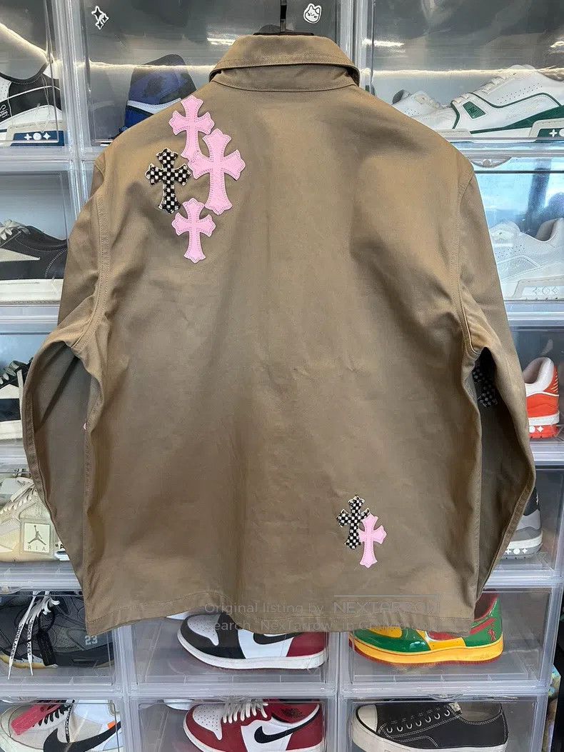 Chrome Hearts CHROME HEARTS Size XL Cherry blossom pink horse hair checke Size US XL / EU 56 / 4 - 3 Thumbnail