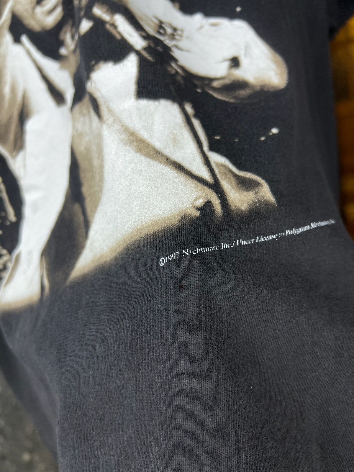 Band Tees × Vintage Vintage 90s Alice Cooper Dirty Diamonds Faded Band T Shirt Size US L / EU 52-54 / 3 - 8 Thumbnail