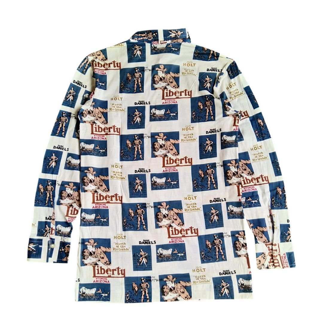 Hysteric Glamour × If Six Was Nine VTG 90s Retro Van Nichii AOP Shirley Mason Polo Long Sleeve Size US M / EU 48-50 / 2 - 2 Thumbnail