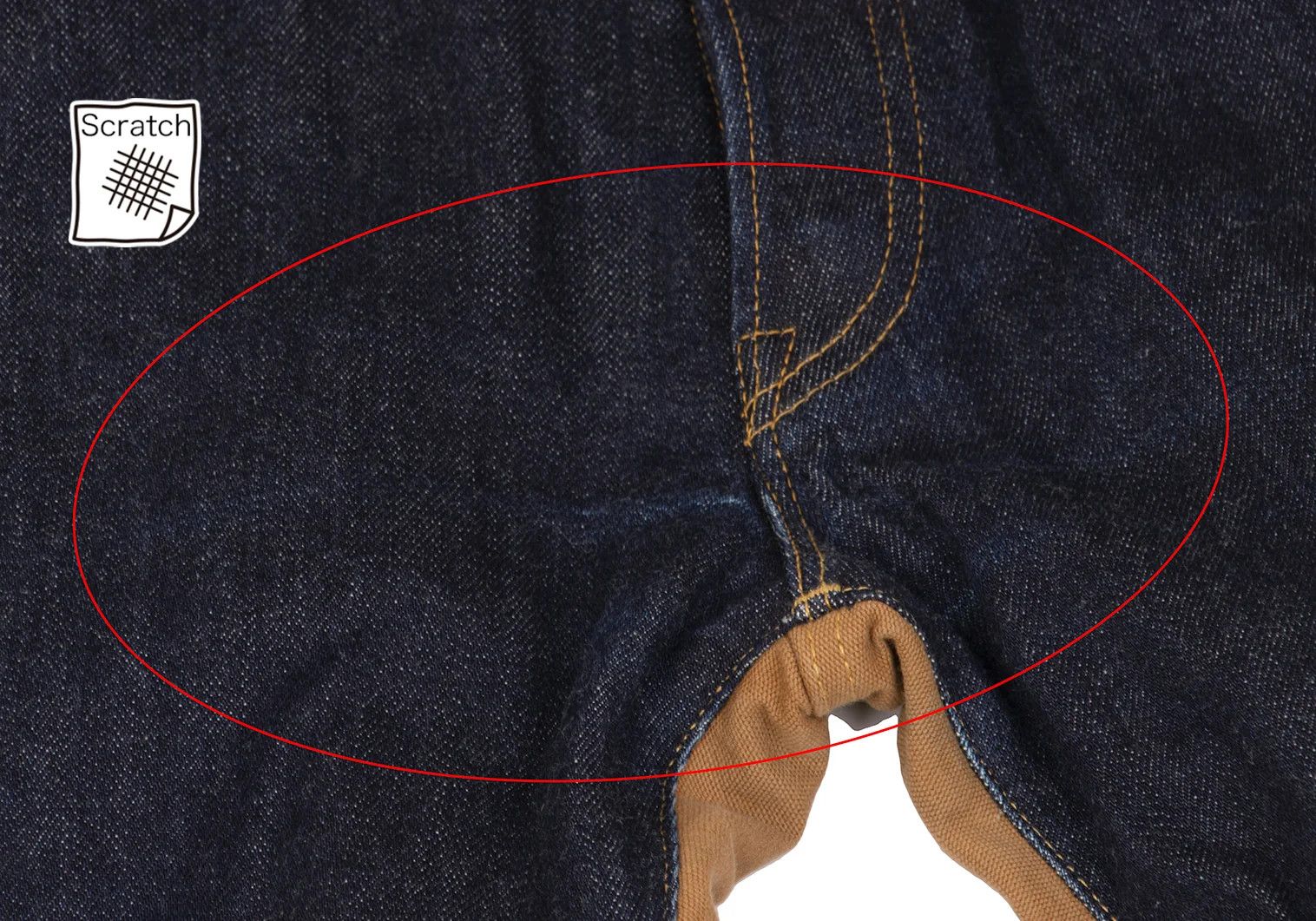 Junya Watanabe Corduroy Knee Patch Denim in Indigo Brown, Size S Size US 38 / EU 54 - 3 Thumbnail