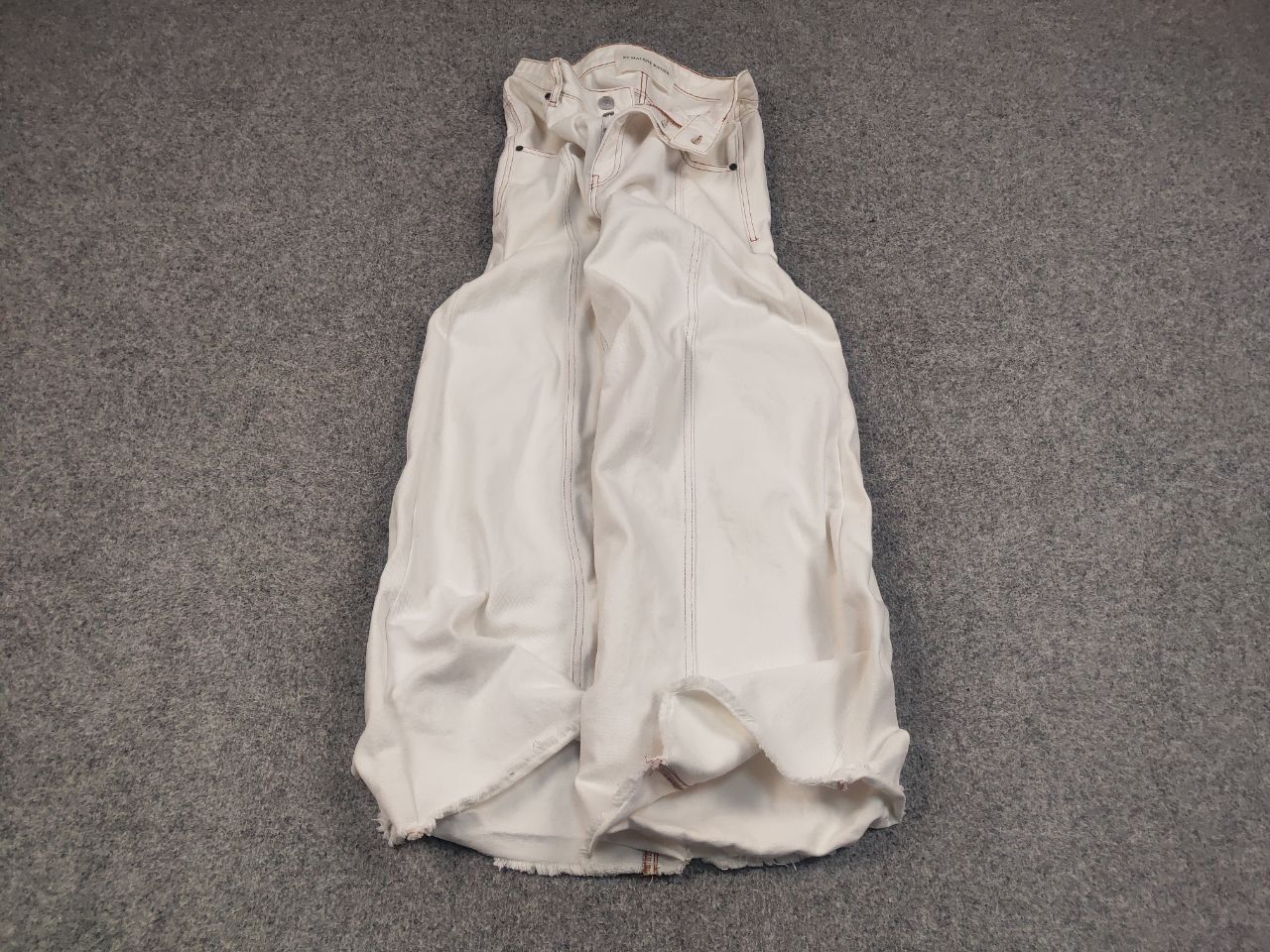 By Malene Birger Design Wayde White Baggy Wide Leg Jeans, Women's (Size 28) — image 2 of 6