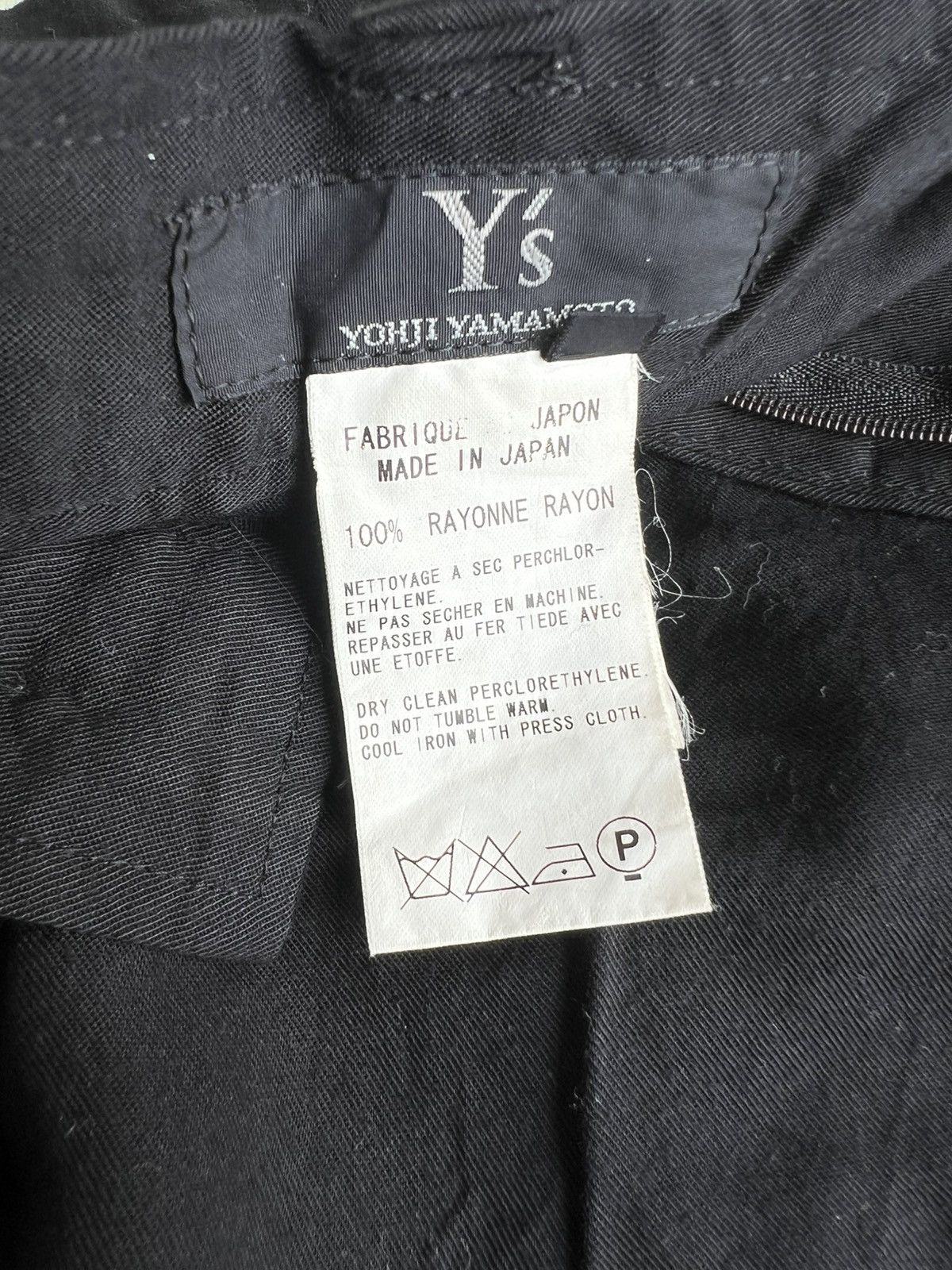 Yohji Yamamoto AW04 Yohji Yamamoto Rayon Gabardine 🎈Minimal Trousers Pants Size US 32 / EU 48 - 8 Thumbnail