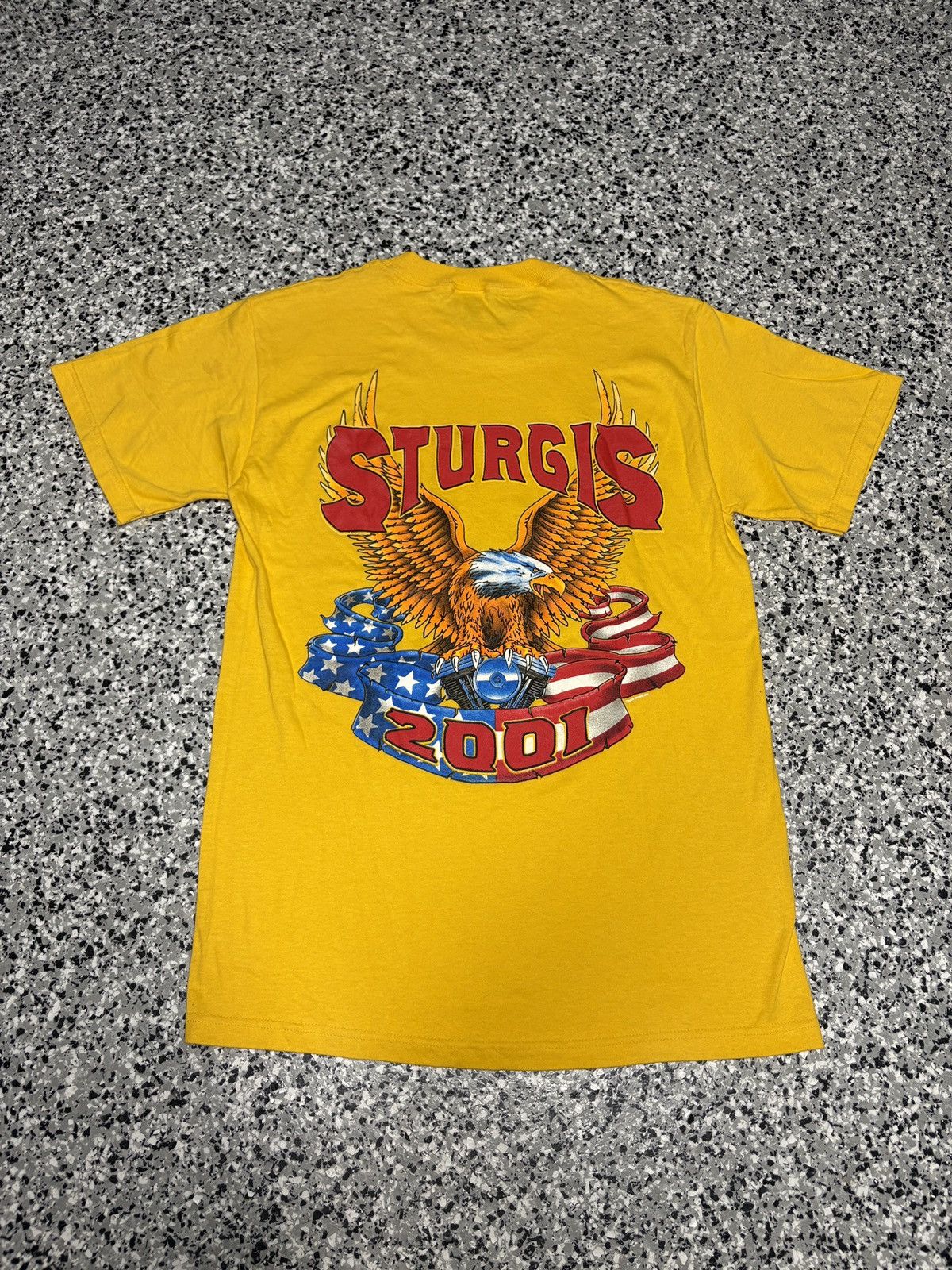 Harley Davidson Vintage 2001 STURGIS Motorcycle Rally T-Shirt Size S 0768 Size US S / EU 44-46 / 1 - 2 Thumbnail