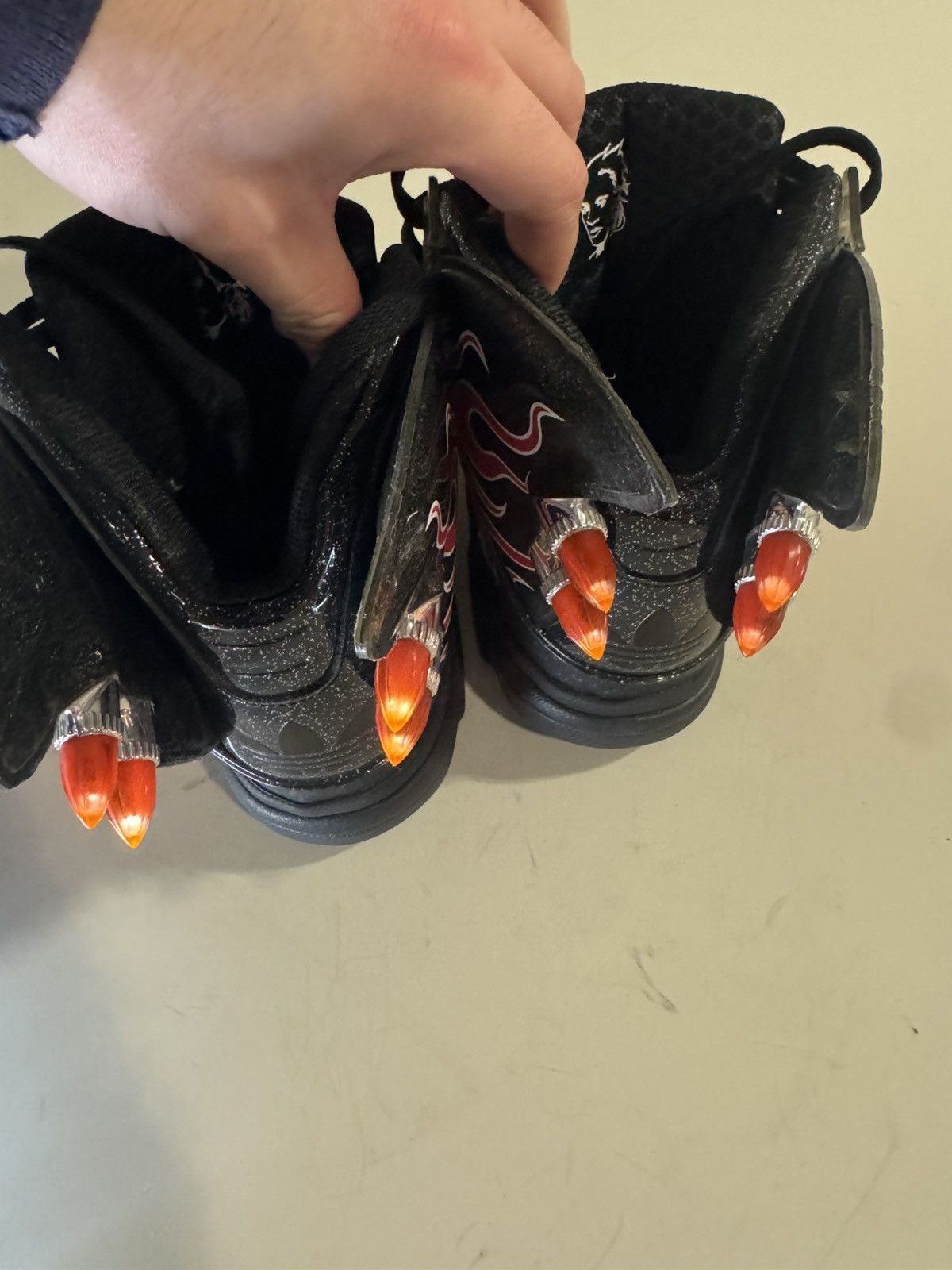 Jeremy Scott Jeremy Scott Flame Light Up Sneaker Size US 7.5 / IT 37.5 - 4 Thumbnail