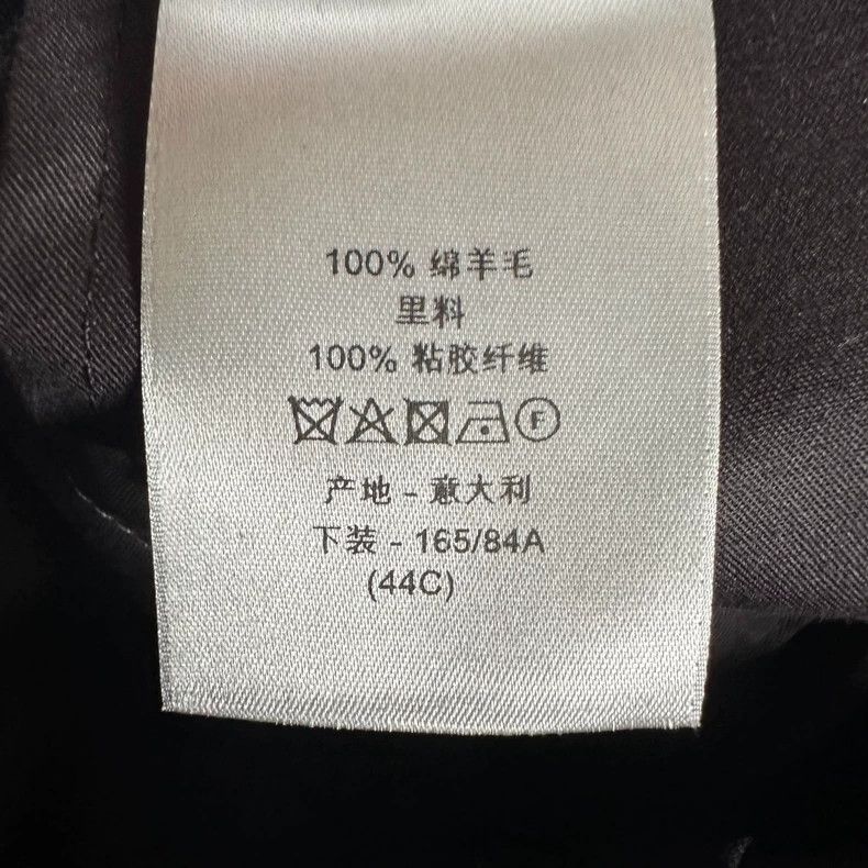 Dior Dior size 44 Black high-definition sheep wool trousers Size US 28 / EU 44 - 7 Thumbnail