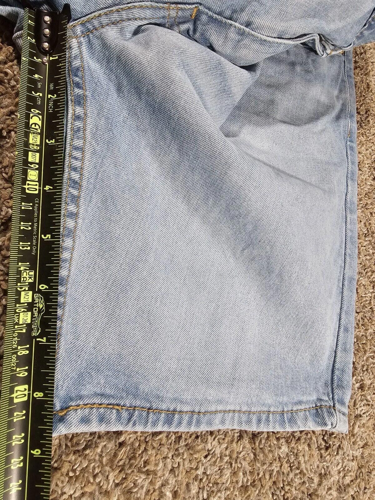 Levi's Levi's Jean Shorts Mens Sz 36 Blue 412 Light Wash Denim Size US 36 / EU 52 - 7 Thumbnail