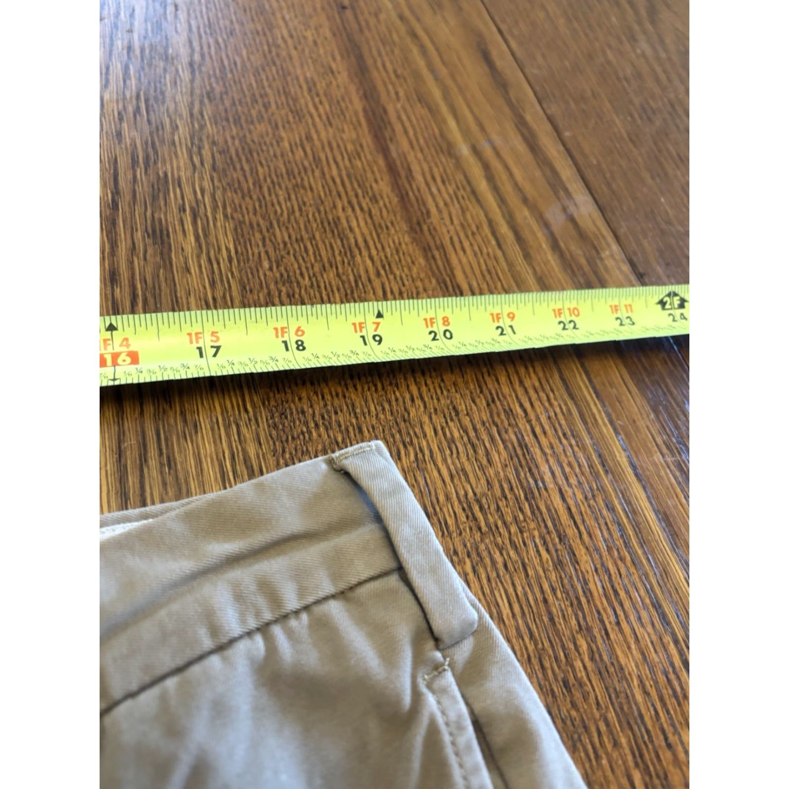 Banana Republic Banana Republic Gavin Chino Pants Flat Front Washed Brown 38X32 Size US 38 / EU 54 - 3 Thumbnail
