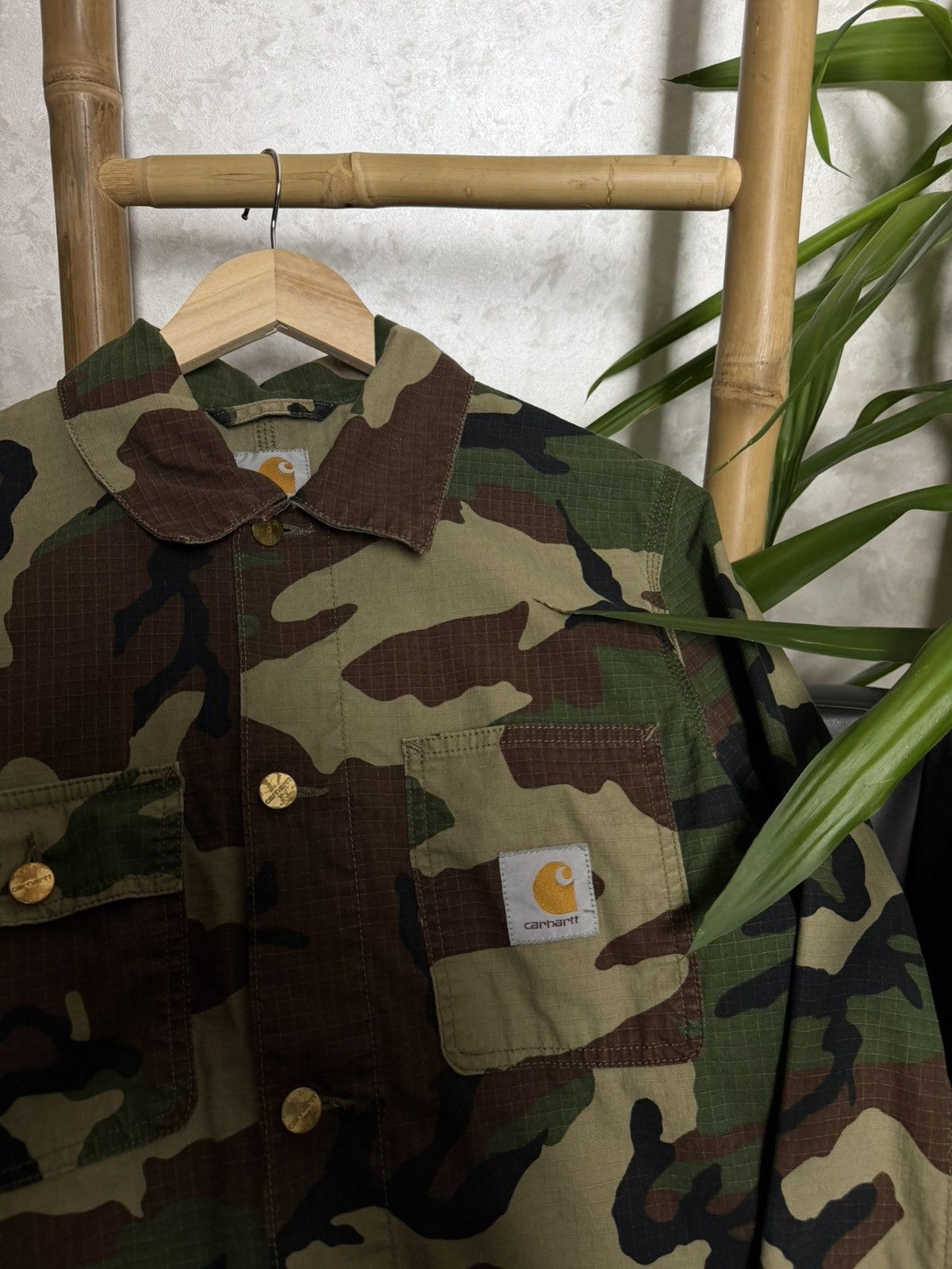 Carhartt Carhartt Camo Overshirt Jacket Size US S / EU 44-46 / 1 - 7 Thumbnail