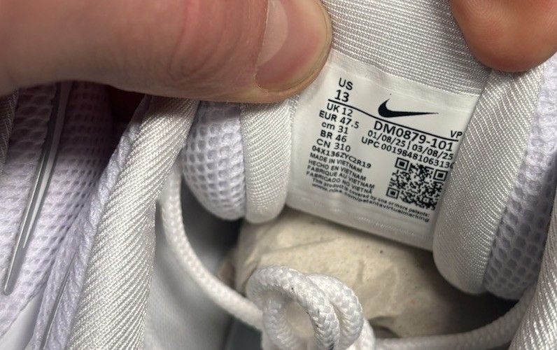 Drake × Nike NOCTA x Nike Glide White Black Size US 13 / EU 46 - 5 Thumbnail