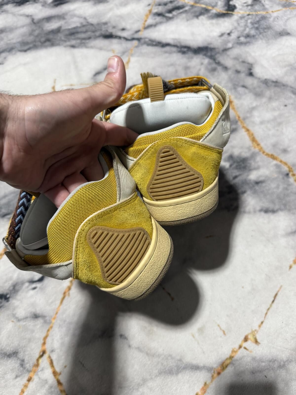 Lanvin Lanvin Curb Yellow White - Sz 10US Size US 10 / EU 43 - 5 Thumbnail