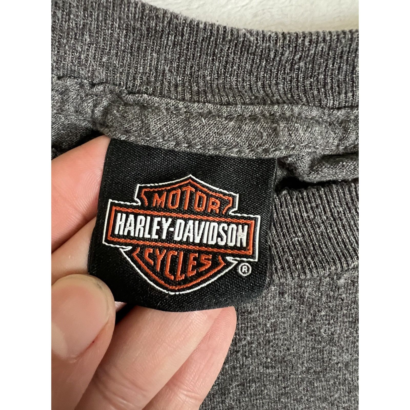 Harley Davidson Vintage Harley Davidson T-Shirt Size 2XL Honolulu Hawaii Gra Size US XXL / EU 58 / 5 - 4 Thumbnail