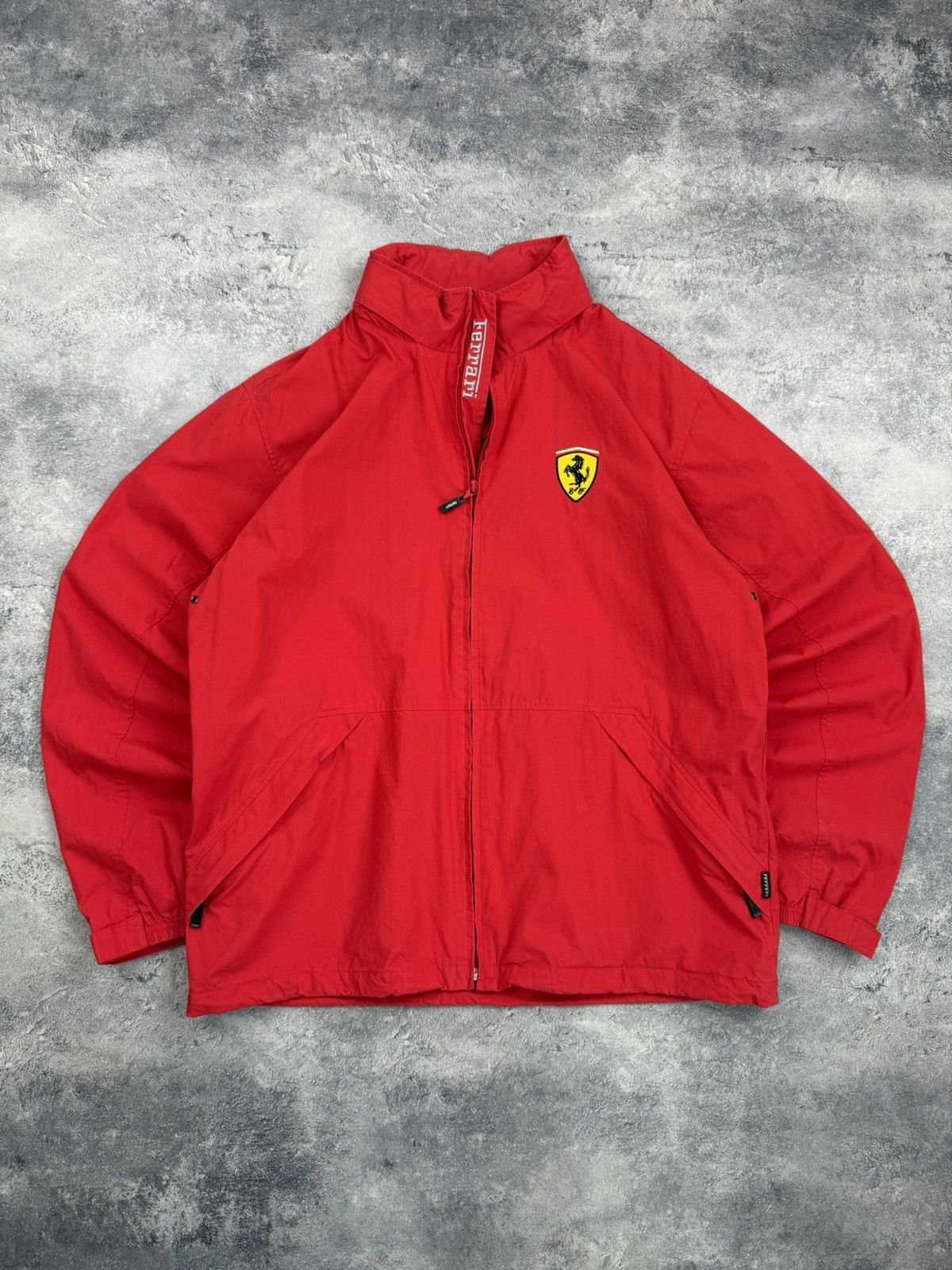 Ferrari Vintage Ferrari Racing Y2K Jacket F1 Red Size M Size US M / EU 48-50 / 2 - 2 Thumbnail