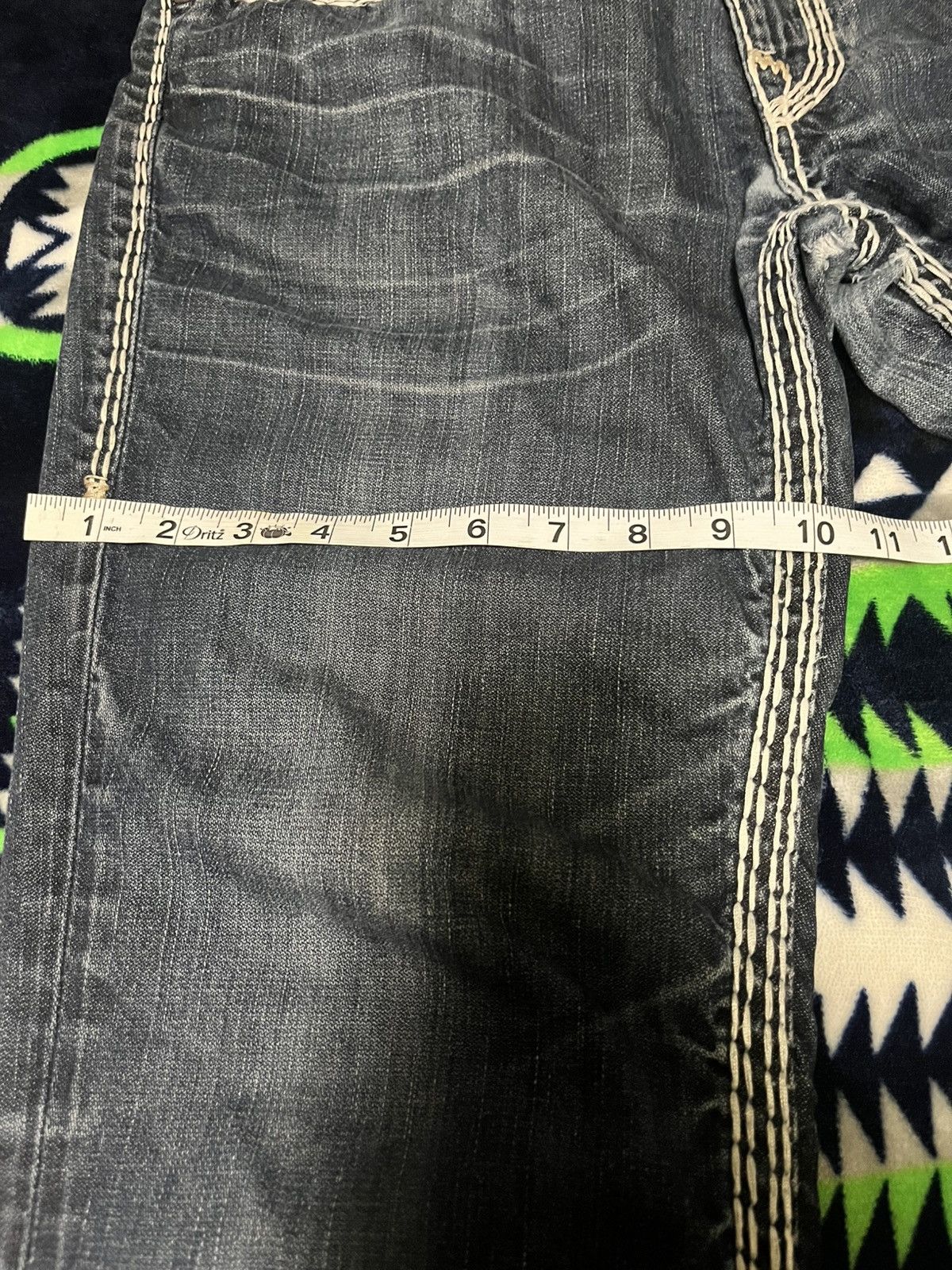True Religion true religion jeans navy and gold super qt Size US 32 / EU 48 - 10 Thumbnail