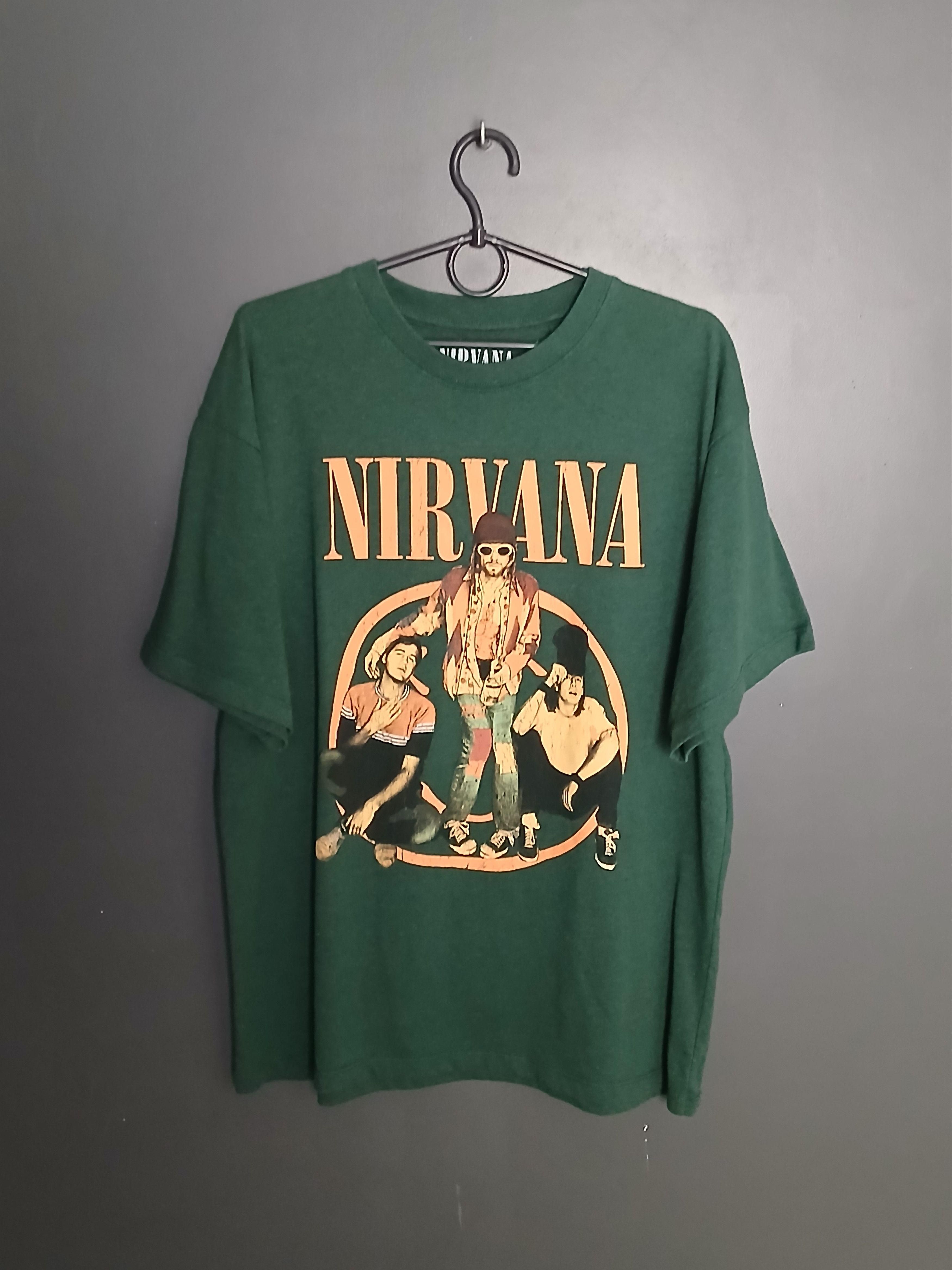 Band Tees × Nirvana Nirvana Kurt Cobain T-Shirt Size US M / EU 48-50 / 2 - 1 Thumbnail