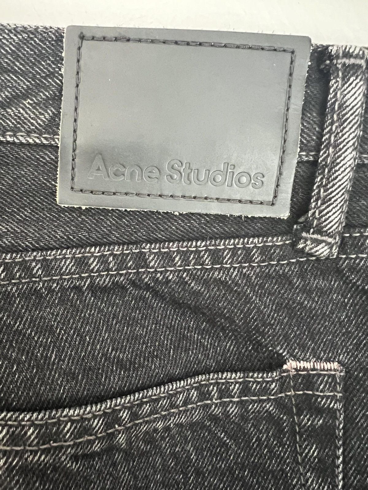 Acne Studios Acne Studios 1997 Vintage Black Size US 29 - 7 Thumbnail