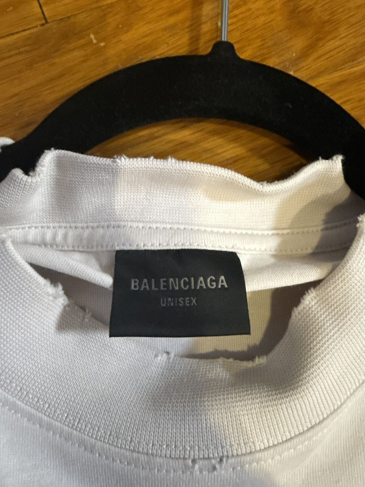 Balenciaga Balenciaga Tape Type Medium Fit T-shirt Size US S / EU 44-46 / 1 - 4 Thumbnail