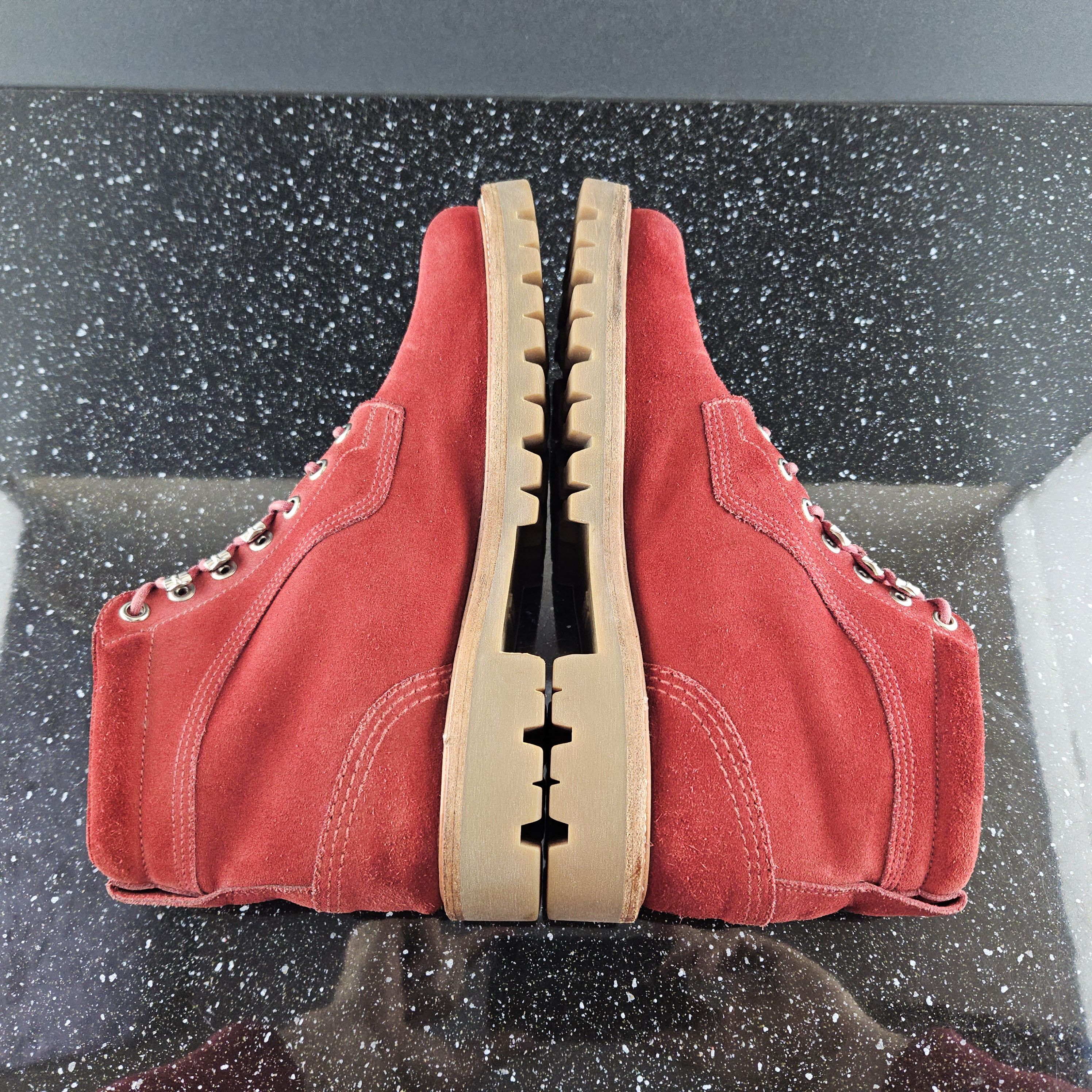 Bally Bally Red Suede Boots Wellys Size US 7.5 / EU 40-41 - 7 Thumbnail
