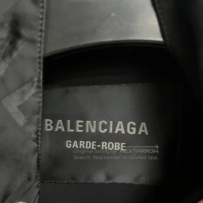 Balenciaga Balenciaga Black Logo Zip-Up Jacket. Size US S / EU 44-46 / 1 - 4 Thumbnail