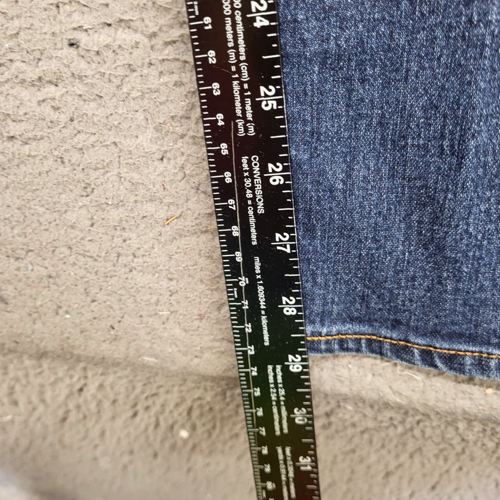 Old Navy Old Navy Original Jeans Women's 12 Regular Tapered Denim Dark Wash Casual Jeans Size 34" / US 12 / IT 48 - 5 Thumbnail