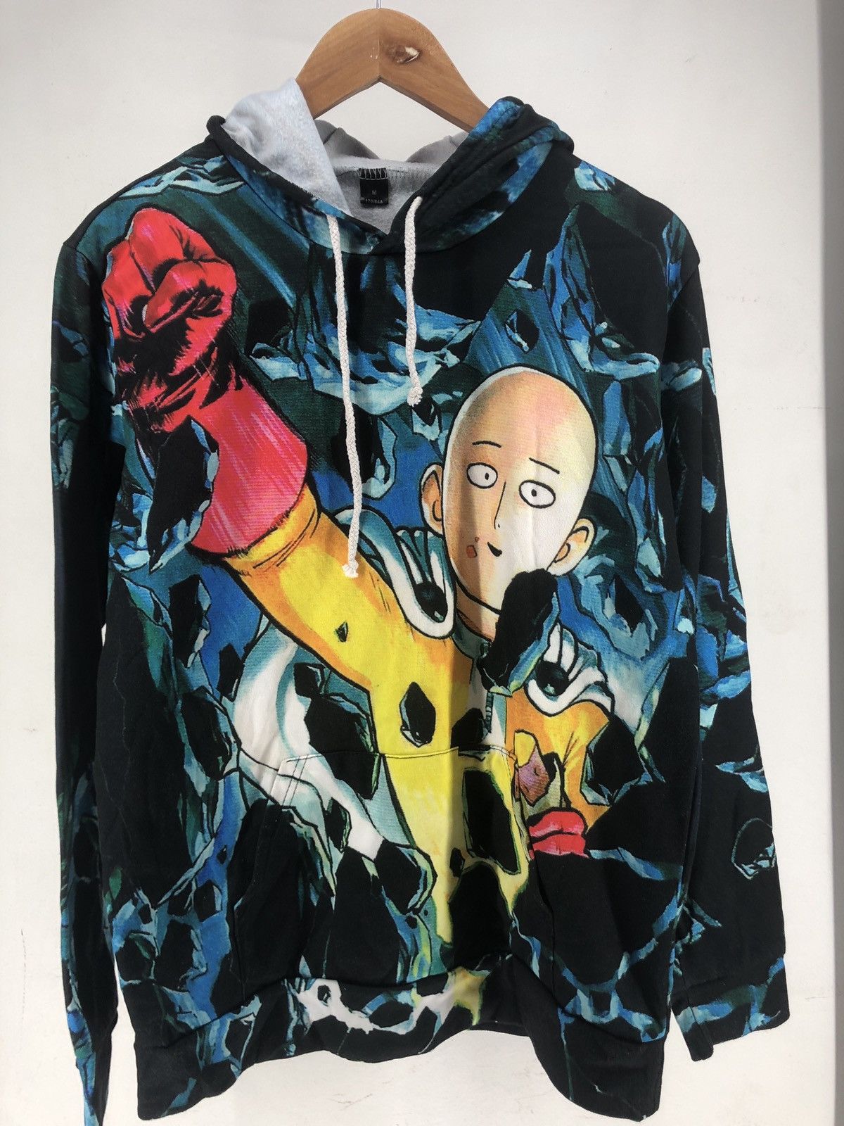 Anime × Japanese Brand One Punch Man AOP Full Print All Over Print Hoodie Size US M / EU 48-50 / 2 - 1 Thumbnail