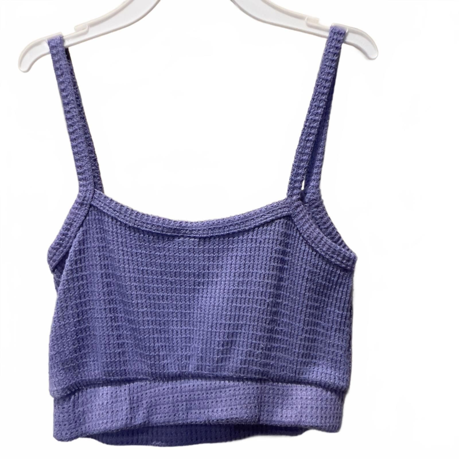 Unknown London Women's Lavender Crocheted Tank Top Size S / US 4 / IT 40 - 2 Thumbnail