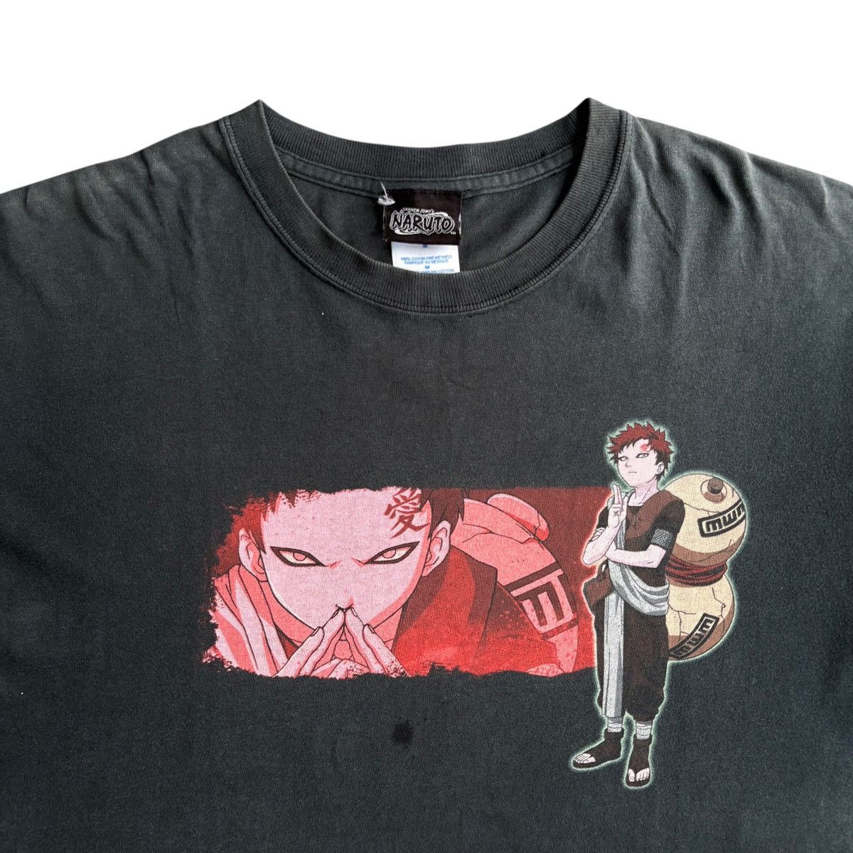 Anime Vintage Anime Shirt Naruto - Gaara Box Panel Official Size US M / EU 48-50 / 2 - 2 Thumbnail