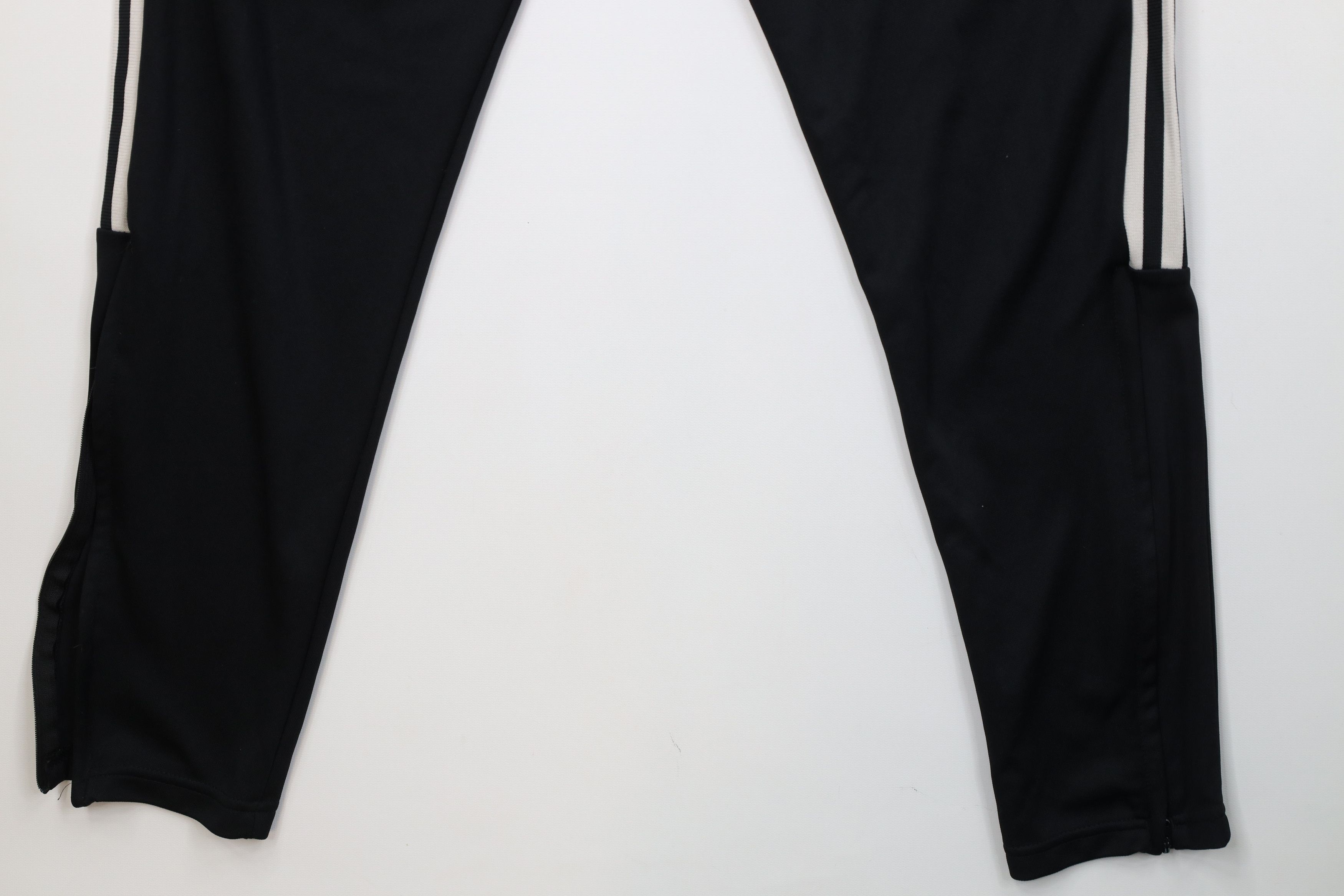 Adidas Adidas Spell Striped Tapered Leg Soccer Warm Up Pants Black Size US 36 / EU 52 - 13 Thumbnail