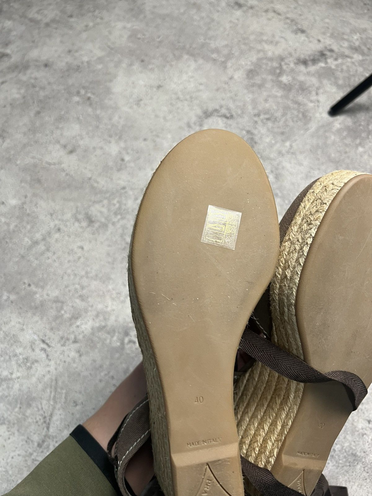 Prada Rare Prada Heels espadrille Size US 10 / IT 40 - 10 Thumbnail