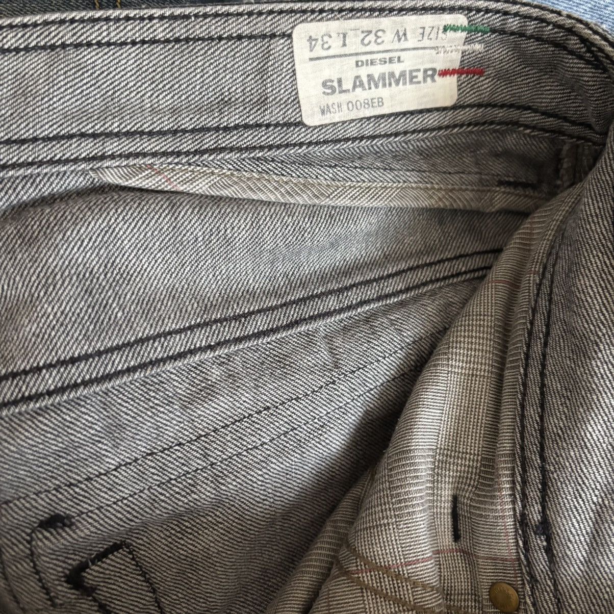 Diesel Vintage Y2K Diesel Italy Jeans Hedi Slimane Style Size US 34 / EU 50 - 5 Thumbnail