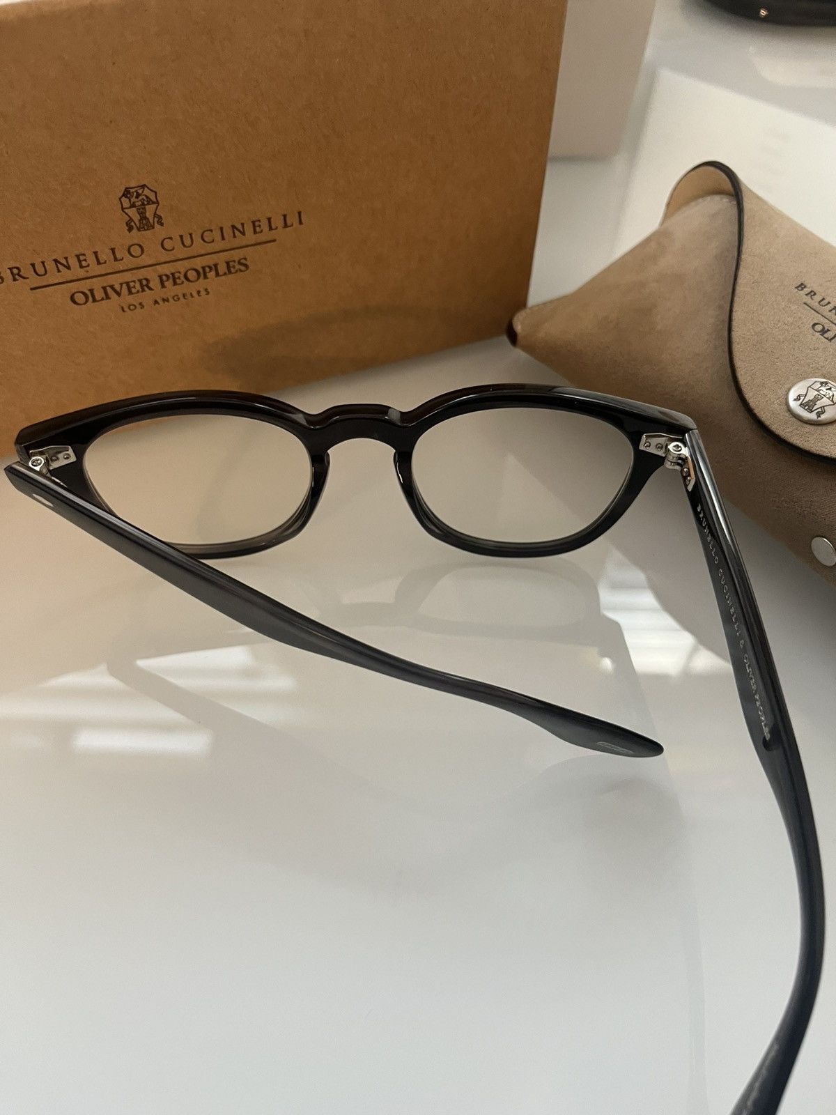 Oliver Peoples THE BRUNELLO CUCINELLI & OLIVER PEOPLES JEP-R Sun 49 Optical Size ONE SIZE - 5 Thumbnail