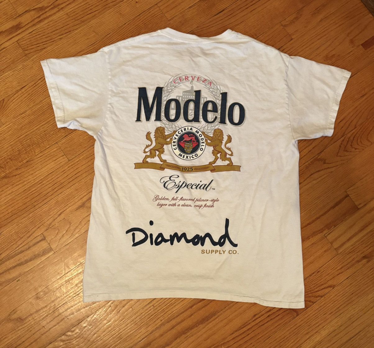 Diamond Supply Co. Vintage Modelo Tee Size US L / EU 52-54 / 3 - 1 Thumbnail