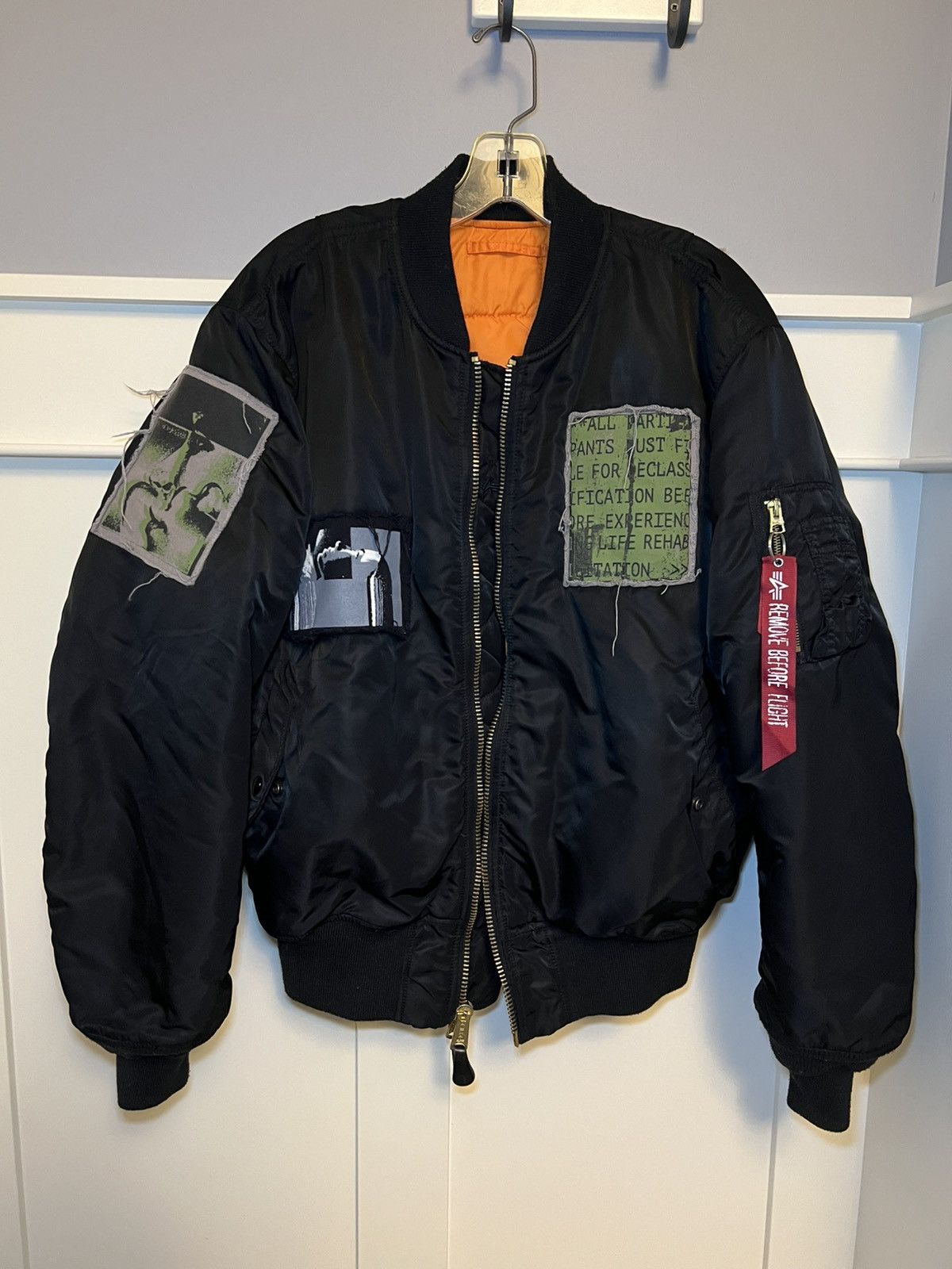 Alpha Industries Alpha Industries X Urban Outfitters patchwork bomber jacket Size US M / EU 48-50 / 2 - 1 Thumbnail