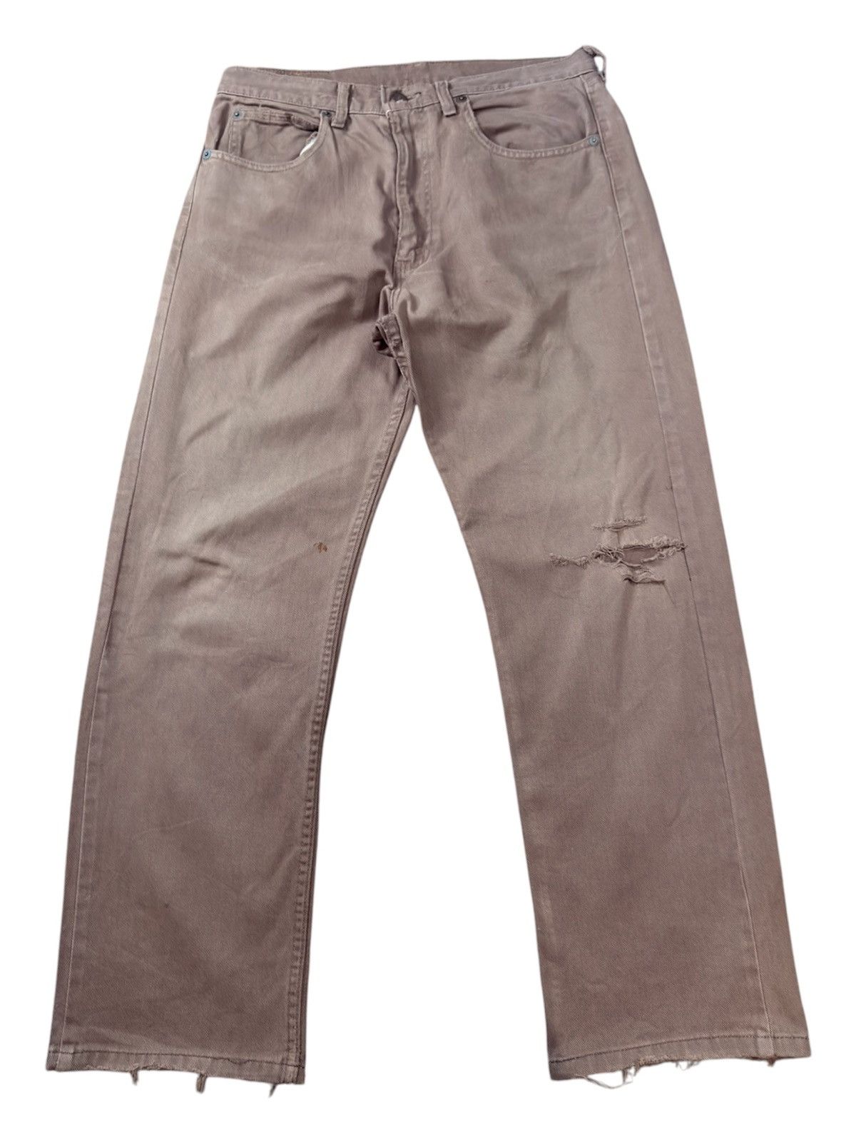 Levi's Vintage Clothing Vintage Levi’s 512 White Tab 1996 Distressed Fade Wideleg Size US 32 / EU 48 - 2 Thumbnail