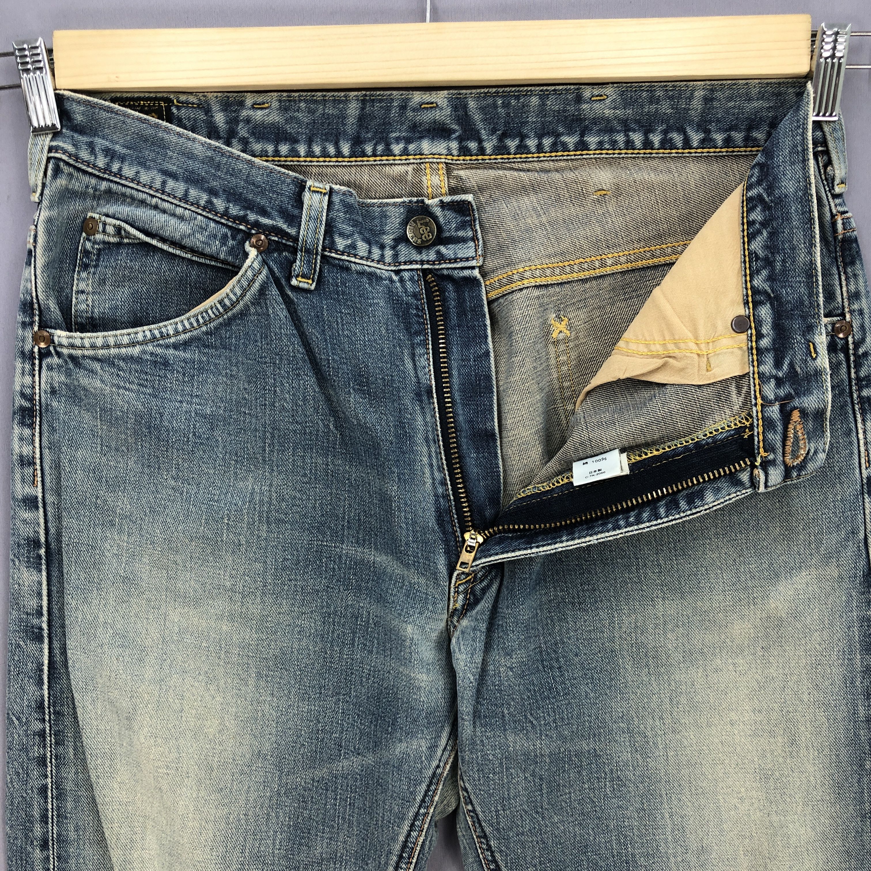 Lee Vintage Lee Selvedge Distressed Jeans Lee Redline Denim Size US 34 / EU 50 - 6 Thumbnail
