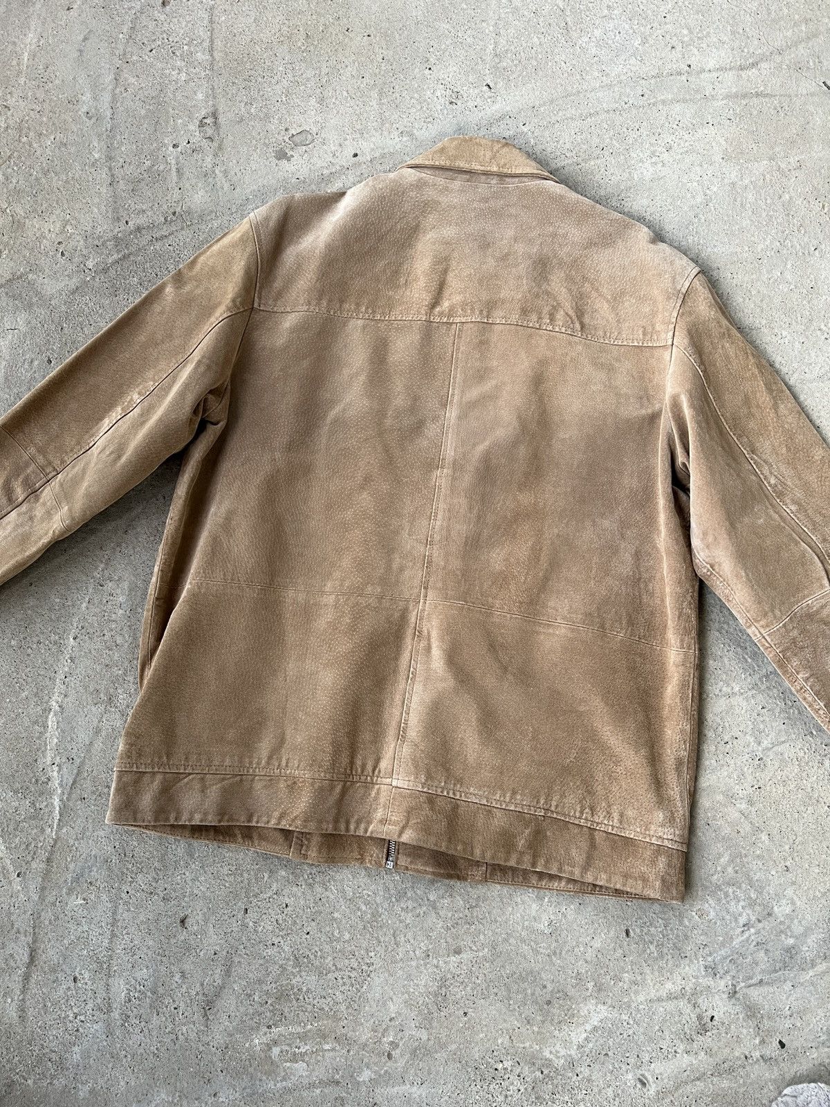 Tom Tailor Tom Tailor Leather Jacket Size US XL / EU 56 / 4 - 3 Thumbnail