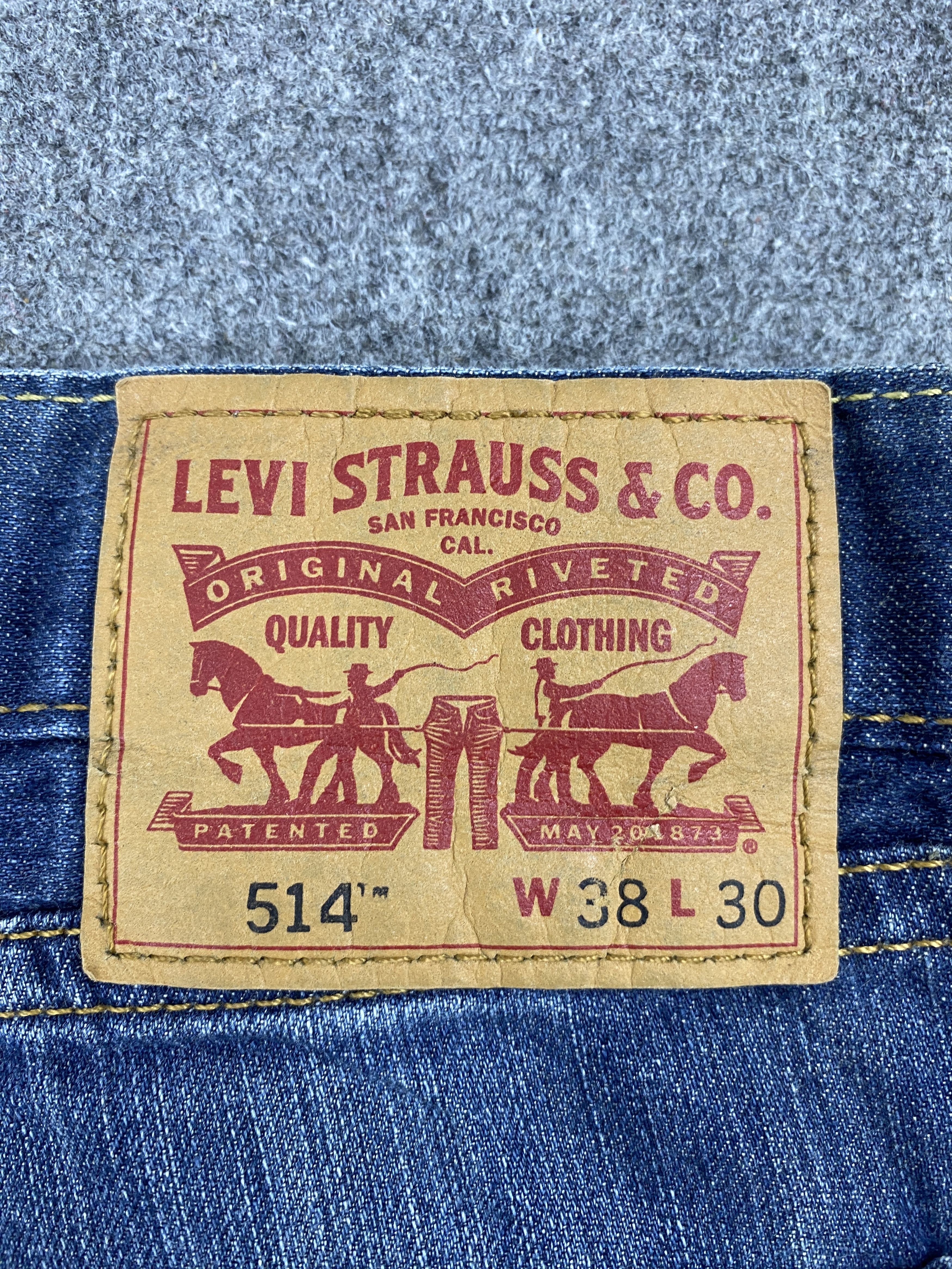 Levi's Vintage Levis 514 Faded Blue Jeans 36x30 S0039 Size US 36 / EU 52 - 5 Thumbnail