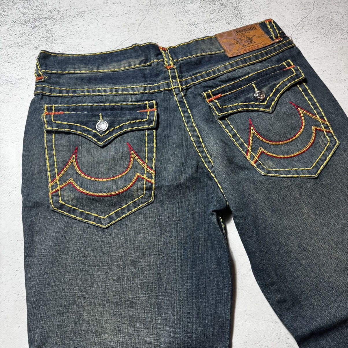 Other vintage y2k flared jeans true religion style Size US 32 / EU 48 - 6 Thumbnail