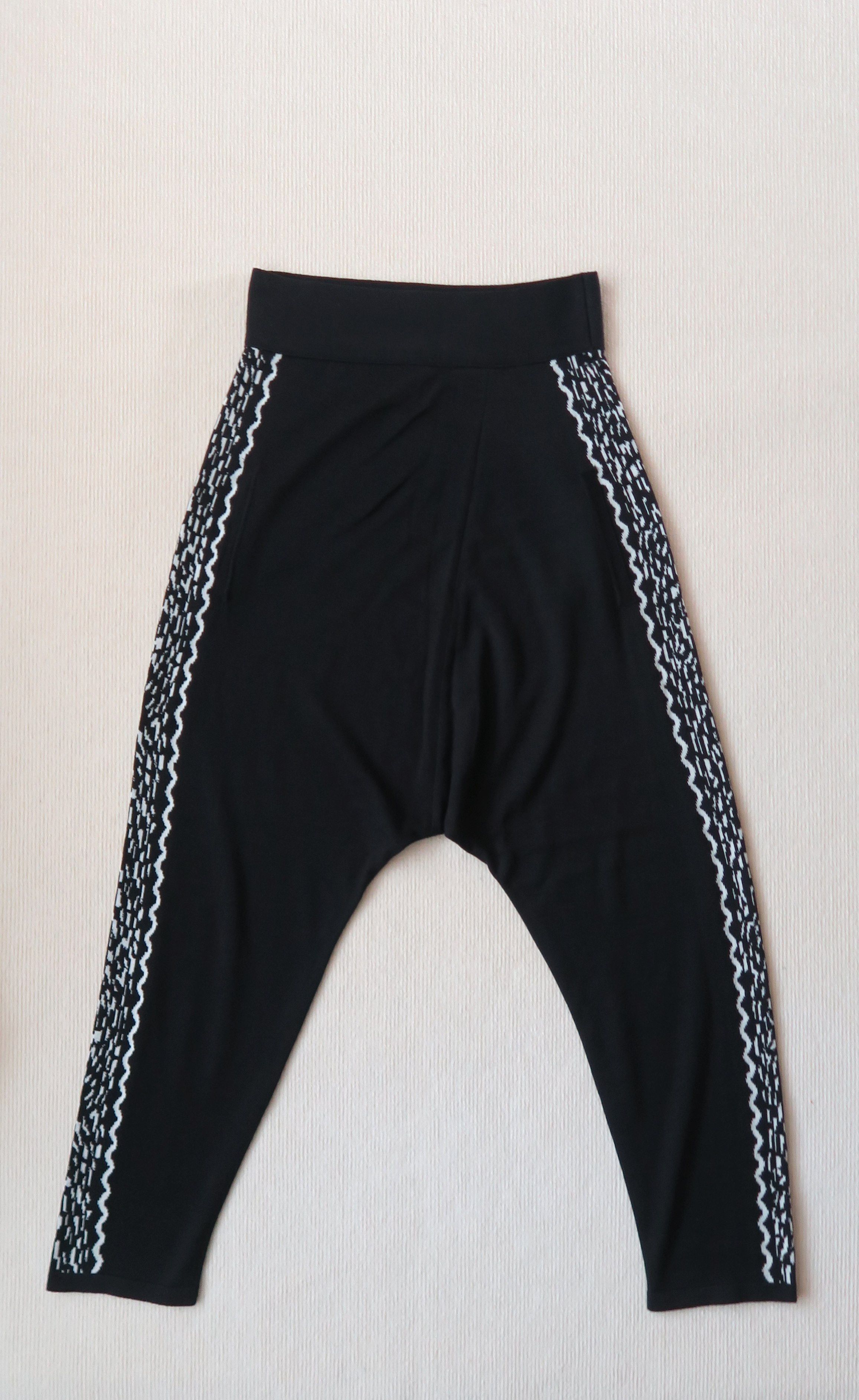 Other Steve J & Yoni P Korea Knitted Drop Crotch Harem Pants Size US 32 / EU 48 - 8 Thumbnail