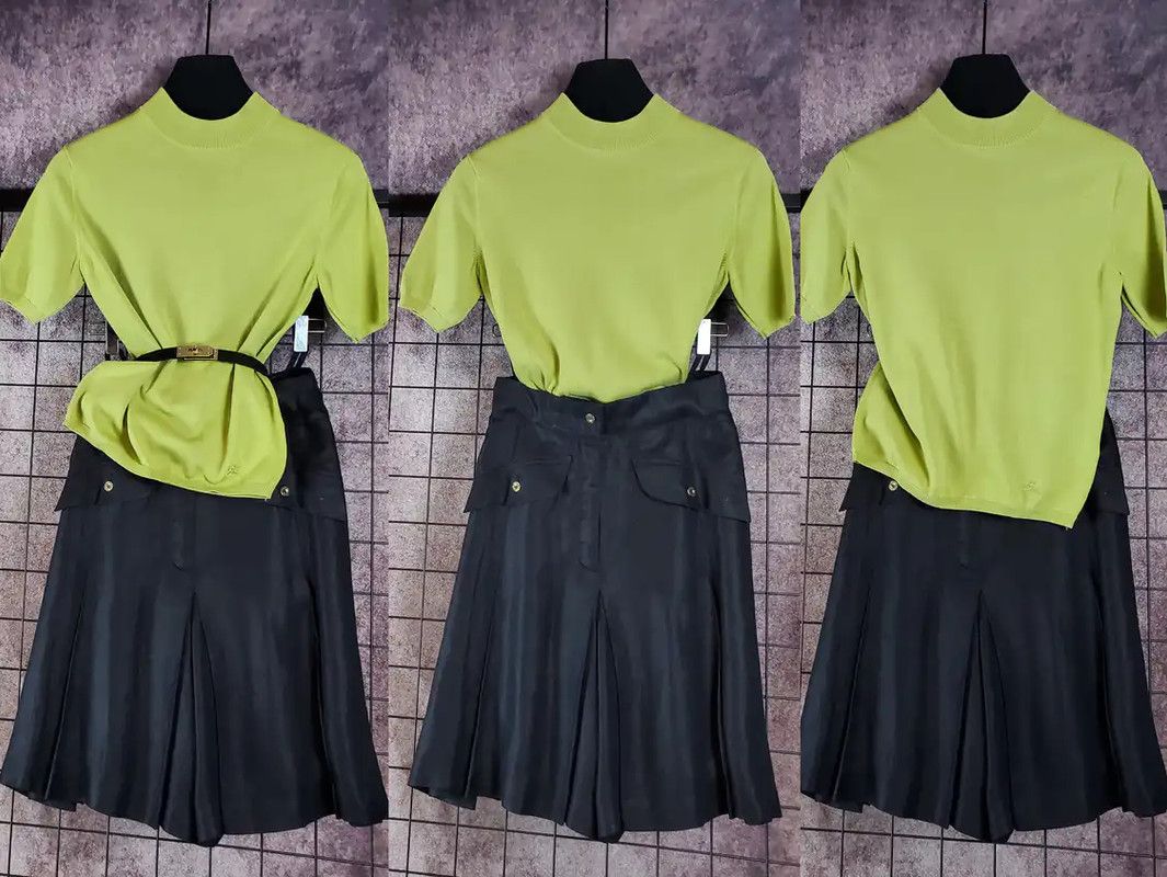 Burberry Burberry Short Sleeve Fluorescent Green T-shirt Size M / US 6-8 / IT 42-44 - 1 Thumbnail
