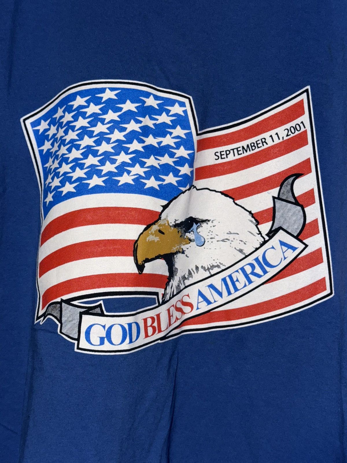 Other Tour Champ USA America American 9/11/01 Remembrance Shirt LG Size US XL / EU 56 / 4 - 23 Thumbnail